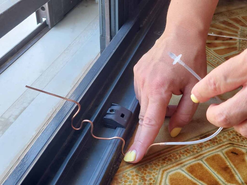 Αυτοτελής έλεγχος Αεροστεγανότητας κουφωμάτων - Διαδικασία